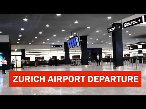 Zurich Airport Departure Complete Tour | Exploring Zurich Airport | Switzerland Travel Vlog