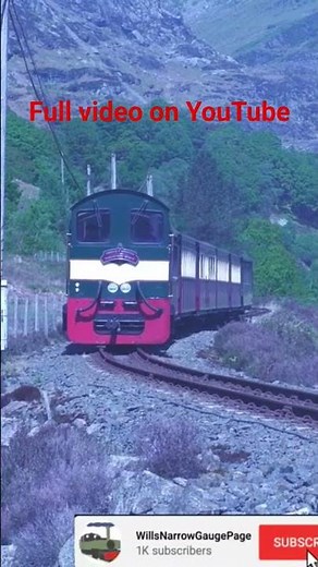 Ffestiniog Railway 2025: Criccieth Castle storms round Tanygrisiau reservoir. Full video on YouTube