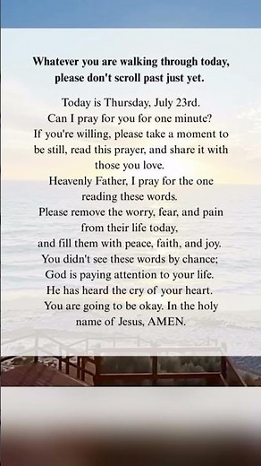 🙏 One Minute Prayer for Peace & Strength ✝️ Trust God With Your Day