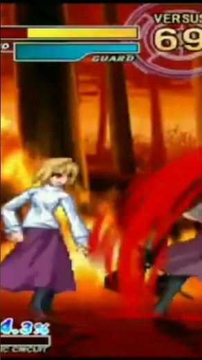 ARCUEID-BRUNESTUD vs RED ARCUEID_ Melty blood - PS2