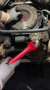 pilot bearing removal. #automobile #toyota #clutch