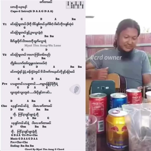 part 39 #မူရင်းအားလေးစားစွာဖြင့်crdပေးပါသည် #guitarcover #coversong #guitar #chords