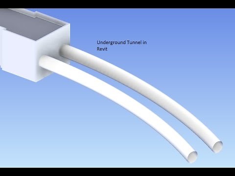 Create Underground Tunnel in Revit
