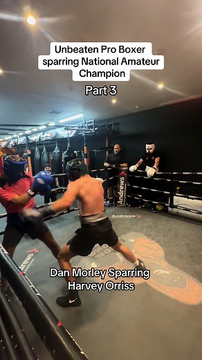 Dan Morley Sparring Harvey Orriss: Part 3