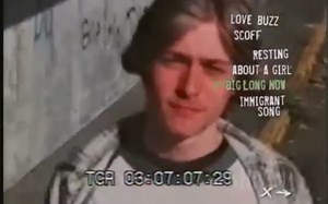 罕见影像 17岁的柯本在阿伯丁 1984