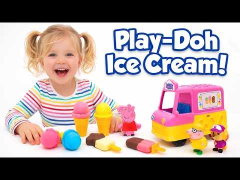 Learn Colors with Play Doh Ice Cream! | Toddler Learning Video
