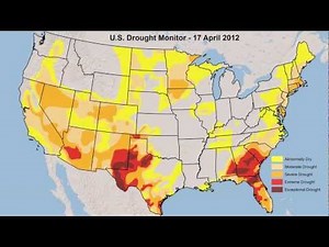 U.S. Drought Monitor Map