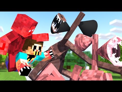 2 Siren Head VS AML-777 & AML-358 !