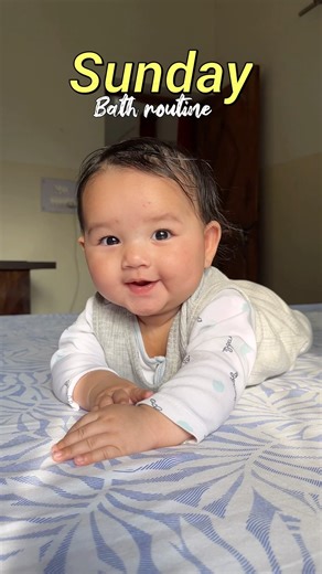 My Baby’s bath time routine | Gentle Head-to-Toe care