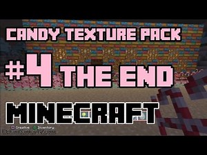 I finished building my candy Minecraft house!