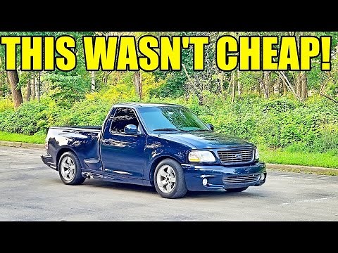 I Bought My First Pickup Truck! A Super Rare F-150 SVT Lightning! It's Broken So Let's Get to Work!
