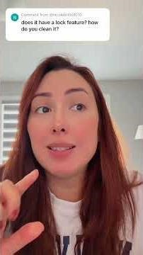 Does the Rimmo humedifier has a lock feature and how to clean it?