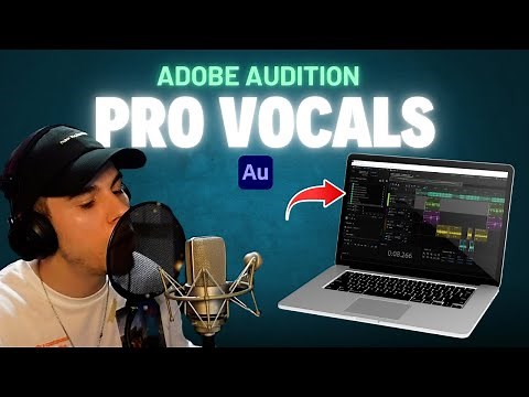 How to Record & Mix Vocals in Adobe Audition (100% STOCK PLUGINS)