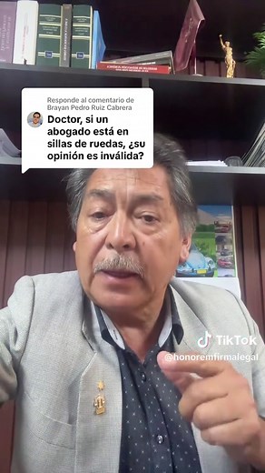 Opinión profesional vs discapacidad: ¿es inválida la voz del abogado?
