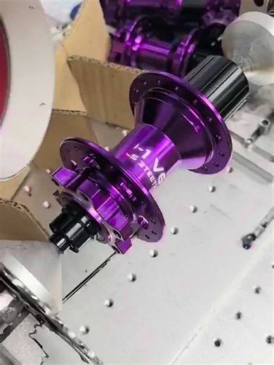 Watch the mark come to life. Laser precision. Permanent finish. No compromise. #TANKE #MTBHub #BikeBuild #TrailLife