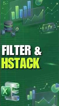 Still Filtering Data Manually Try EXCEL FILTER FORMULA + HSTACK FORMULA | Filter in Seconds ⚡