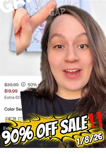 90% off discount at GAP on clothing! Insane deal! Link in bio #gap #discount #couponing #couponingforbeginners #savingmoney