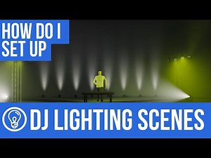 How Do You Set Up Basic DJ Scenes to Run Live?