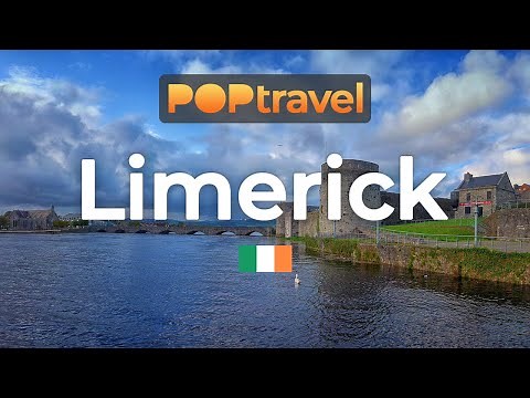 Walking in LIMERICK / Ireland 🇮🇪- 4K 60fps (UHD)