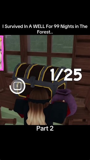 I Survived In A WELL For 99 Nights in The Forest.. (Part 2)#robloxfunny #update #99nightsintheforest #Gaming #robloxfyp