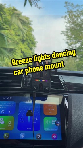 90 Degree Auto Rotating Wireless Charging Car Phone Stand