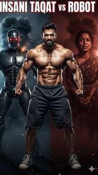 power man vs robot 😱 #powerman#short#ytshort#aishort