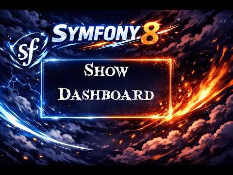 Learn Symfony 8: Display Your EasyAdmin Dashboard 🚀🖥️