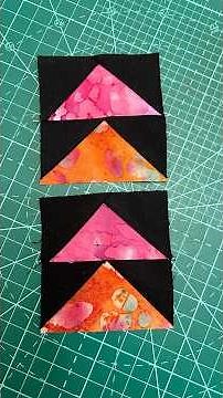4 at a Time Flying Geese #quiltingpatterns #sewinghacks