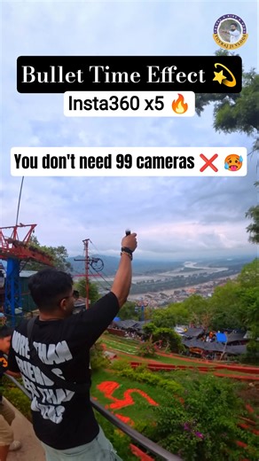 Bullet Time Effect | Insta360 X5 | FA9LA | Dhurandhar #insta360 #dhurandhar #fa9la #viral #shorts