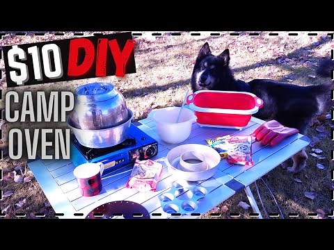 Build a Camp Oven for $10 | Watch this if you love camping and baking!