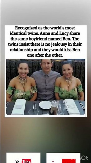 Identical twins share ONE boyfriend 😱 no jealousy just DOUBLE love 💋💋 this love story is wild!!!