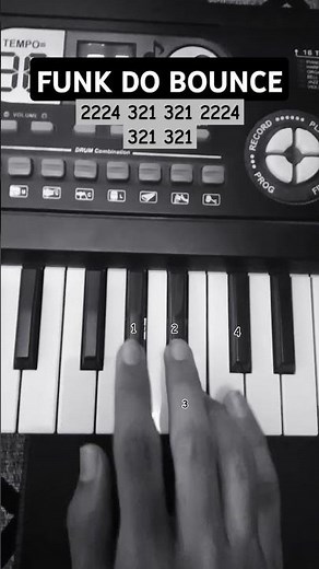 FUNK DO BOUNCE (Easy Piano Tutorial) #phonk #trending #shorts
