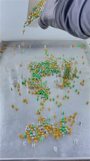 Soothing Bead Patterns #asmr #satisfying