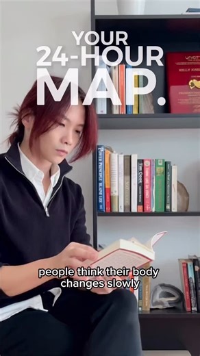 Kelly Joseph Lim on Instagram: "YOUR 24-HOUR MAP. Your body shifts more in 24 hours than in 24 days. Your body shifts constantly. Your daily stability decides your long-term results. Drop MAP + how your mornings feel — I’ll tell you which zone is breaking. #24HourMap #MetabolicSensei #DailyRhythm #FeelGreatSG #YouthArchitecture"
