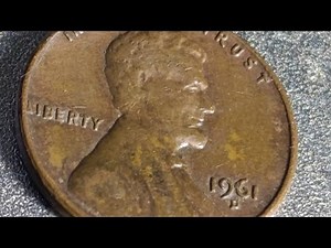 🇺🇸1961D Lincoln Penny Value & Rare Error Coins! 💰#1961DPenny #LincolnPenny #RareCoins