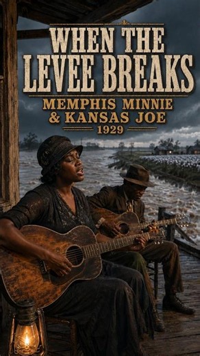 When the Levee Breaks – Memphis Minnie & Kansas Joe (1929) | Original Blues Classic #Shorts
