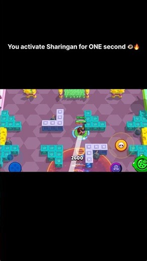 Unlocked Sharingan for 1 Second 👁️🔥 | Mandy Prediction Shot 😭 #brawlstars