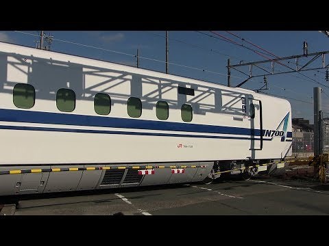 新幹線N700系「新車」G38編成11号車入換