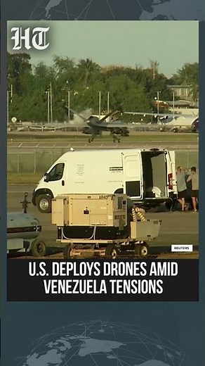U.S. Deploys Drones in Puerto Rico Amid Rising Tensions With Venezuela | #shorts