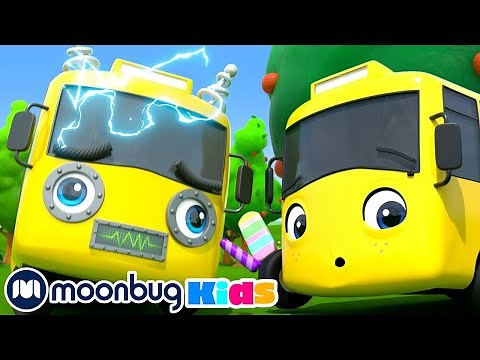 Robot Buster is Being Mean! - Stand Up to Bullies | Go Buster Cartoons & Kids Songs