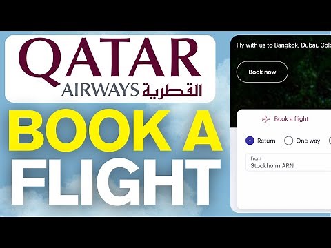How To Book Flight On Qatar Airways Online | Step By Step