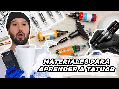 BASIC MATERIALS to learn how to TATTOO