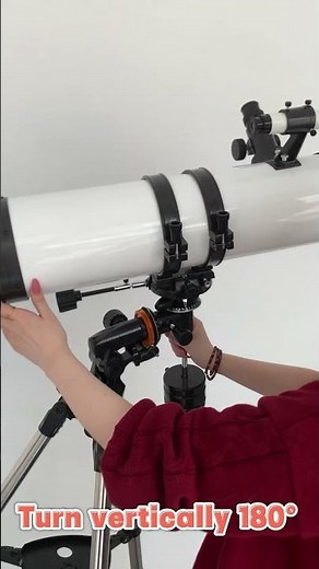 How to use an equatorial mount?#telescope #astrophotography #astronomy#astronomia#space #nightsky