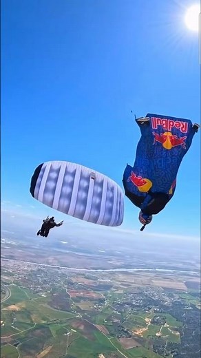 Extreme Pro Skydiving: Wingsuit & Canopy Action | The Skydiving Channel #wingsuit #canopypiloting