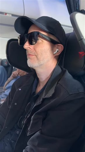 This is me watching Dune on the plane. More details coming in Live With It at dailytechnewsshow.com | Tom Merritt