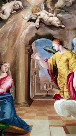 25 Marzo: Anunciacion del Arcangel Gabriel de su Concepción a María. #fe #maria #amen