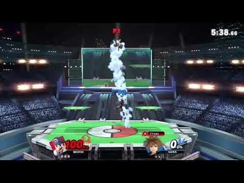 Fights at the Odyssey! Round 3! Puddin (Sora) VS Ben (Mario)