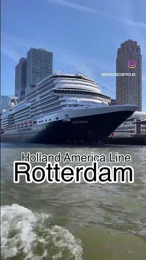 Rotterdam, Holland America Line's flagship! #cruiseship