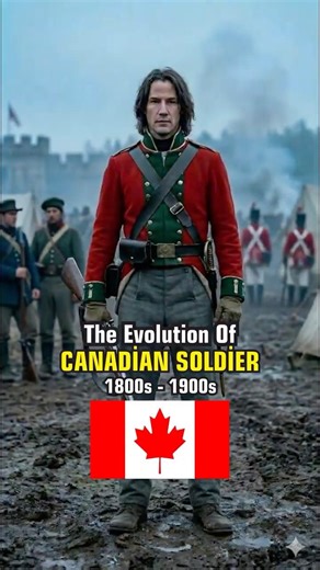 Evolution of Canadian Soldiers 🇨🇦