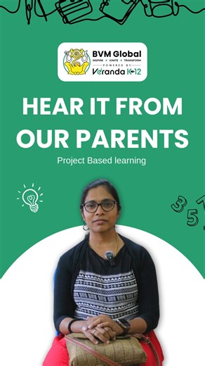 BVM Global BHS on Instagram: "Parents share their feedback on our students’ Project-Based Learning. #BVMGlobal #ProjectBasedLearning #ParentFeedback #StudentShowcase #LearningBeyondClassrooms #BestCBSESchool #bvmbollieni"